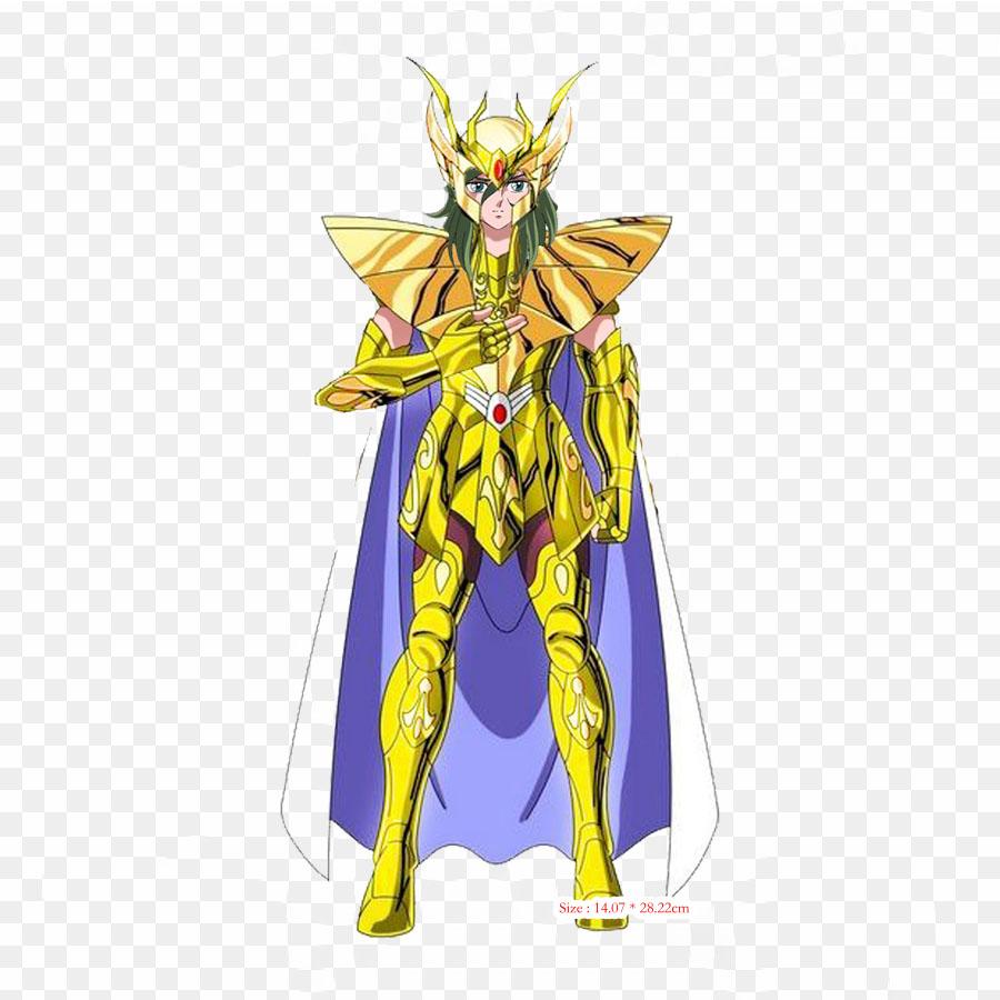 Shaka De Virgem Shaka Pegasus Seiya Iron On Patches For Clothing Applique Stickers On Clothes Heat-Sensitive Custom Patch