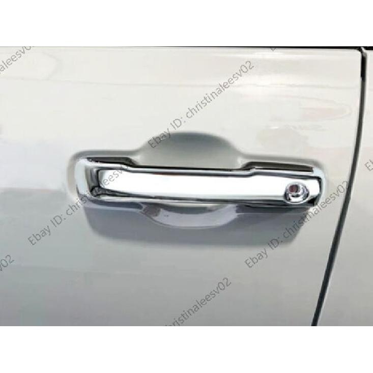 Car Door Outside Handles Chrome Trim Cover Fits Toyota Tundra & Tacoma & Sequoia