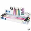 Pencil with Eraser Milan Sunset HB (24 Units)