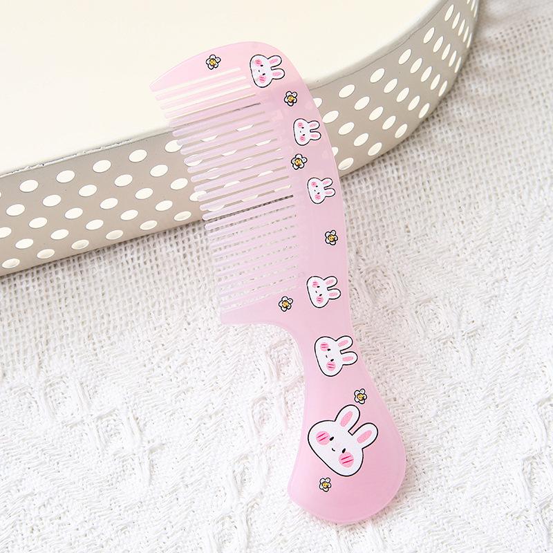 Портативная мультяшная расческа: Милая, детская маленькая расческа для волос для студентов и дома, идеально подходит для гладких волос