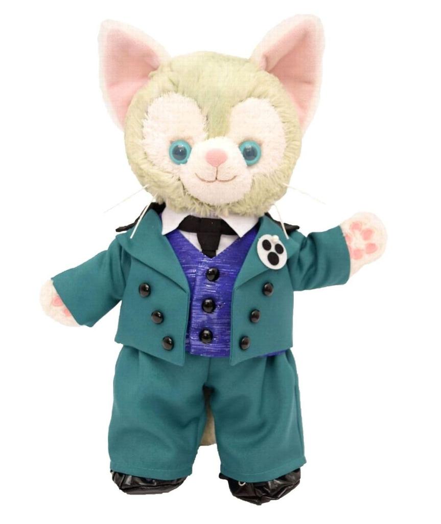 Teddy Bear Mail Order Alice Gelatoni Outfit Costume Haunted Mansion for Small Size (No Body) (Gelatoni)