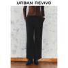 UR 2024 Autumn Women's High-Waist Wide-Leg Pants