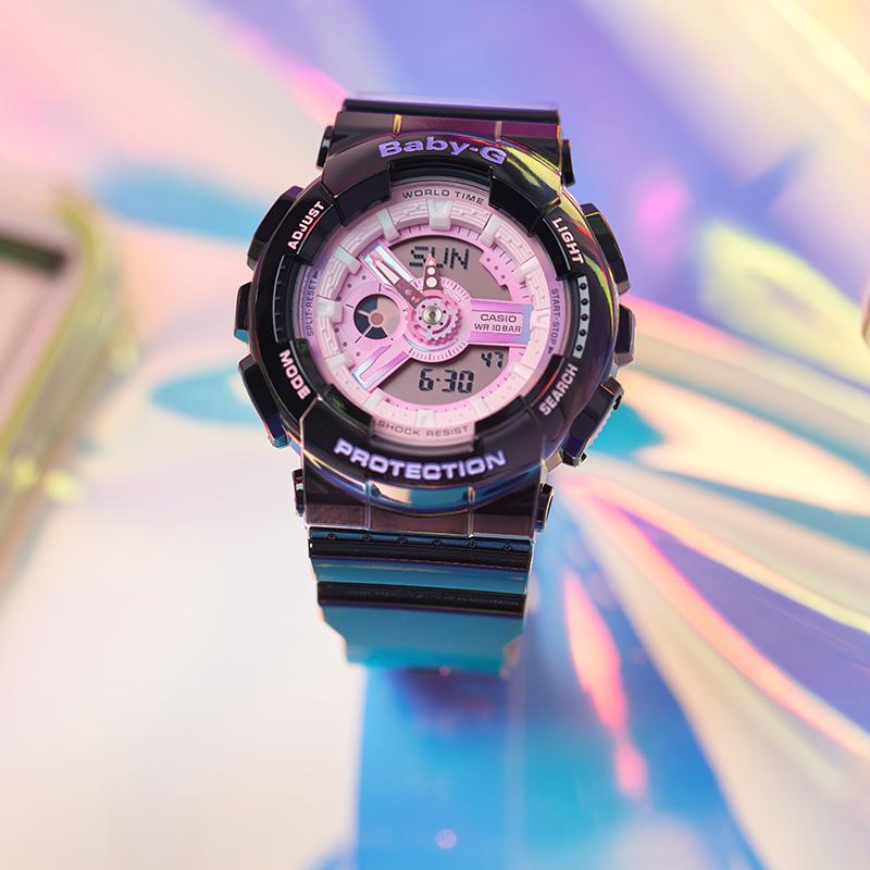 Casio Baby-G BA110PL-1A Розовые часы BA-110PL-1APR BA-110PL-1APR