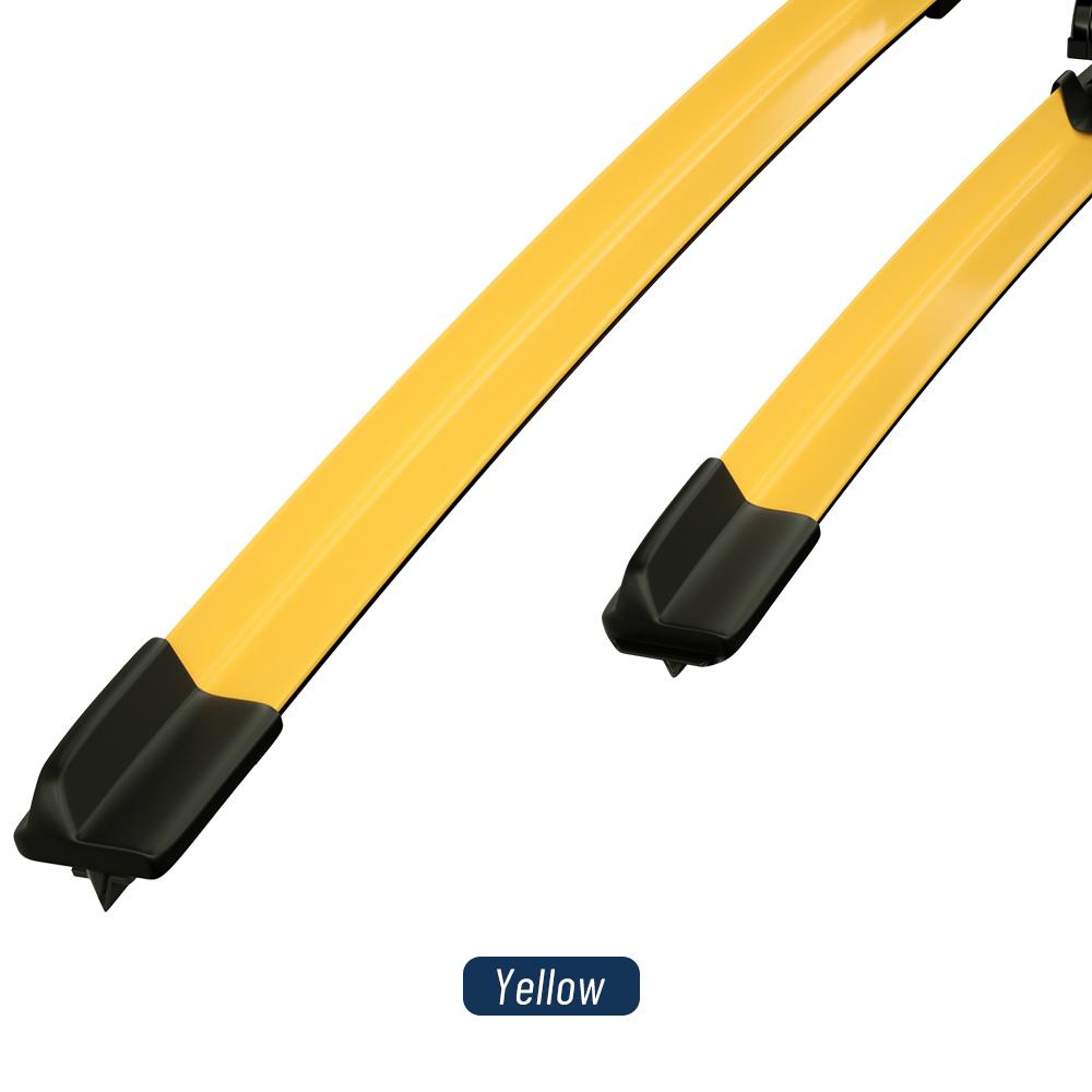 For Mini Convertible R52 R57 F57 2004-2019 2013 2014 2015 2016 2017 2018 2pcs Front Windshield Windscreen Wiper Blades Red Blue