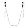 Nipple Clamp with Chain Metal Adjustable Nipple Clips BDSM Breast Clip Body Jewelry Adult Sex Toys for Women and Couple
