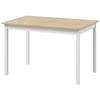 Four-Seater Farmhouse-Style Wooden Table