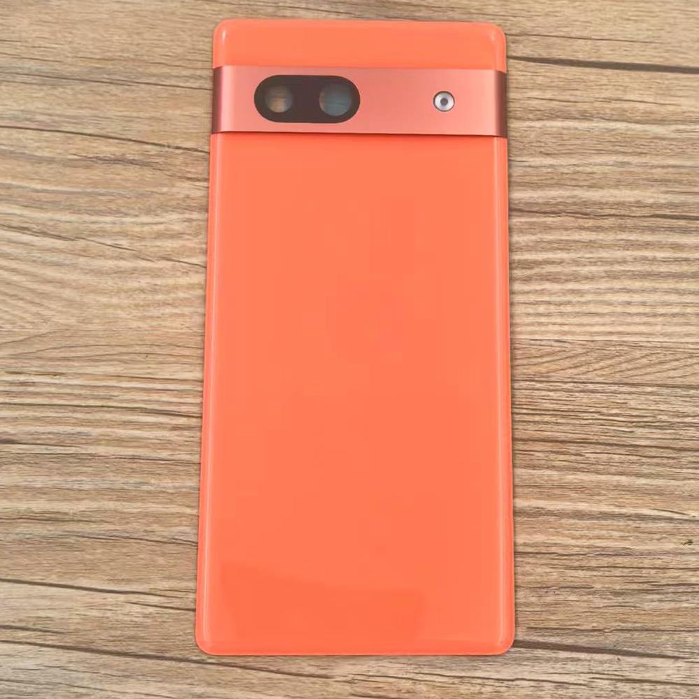 For Google Pixel 7A Brand-New Battery Back Cover Rear Housing Covers Repair Parts With Lens Camera Frame Cover and Adhesive
