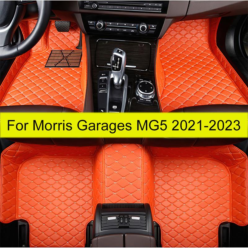 Car Floor Mats For Morris Garages MG5 sedan Auto Foot Pads Automobile Carpet Cover Interior Accessories