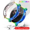 Slim Bumper Frame Full Screen Protector Protective Cover Watch Case Coloful Plating TPU Case