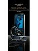 Bluetooth-гарнитура с костной проводимостью и заушинами, с цифровым дисплеем и долгим временем работы от аккумулятора