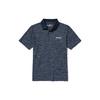 Outdoor Casual Breathable Short Sleeve Polo Shirt Men Tops Deep-Sapphire-Blue A6RB1-475