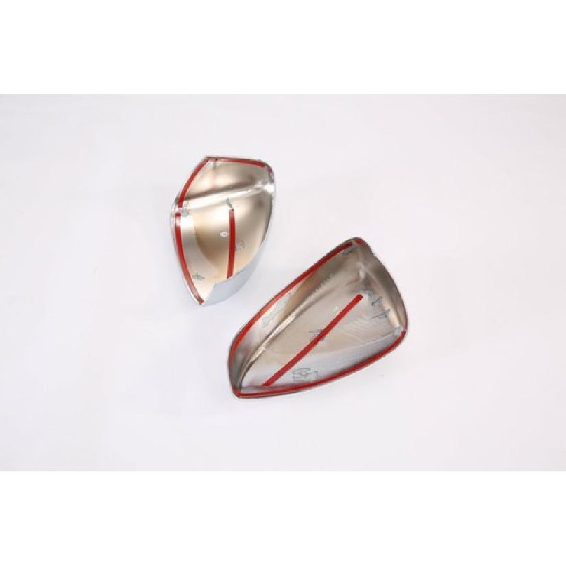 ABS Chrome Plated Side Mirror Cover Trim For - Mazda 3 Rearview 2PCS