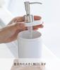 Yamazaki Tower Round Shampoo 2928 Two-Way Dispenser, White,
