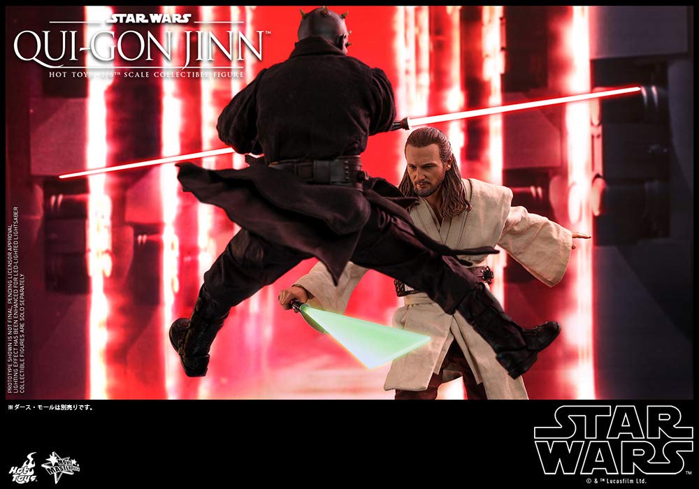 Wars Episode Phantom Scale Figure Jinn [Movie Masterpiece] "Star 1/The Menace" 1/6 Qui-Gon