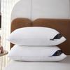 High-Elastic Hotel Pillow with Cervical Support and Down-Like Fiber Filling