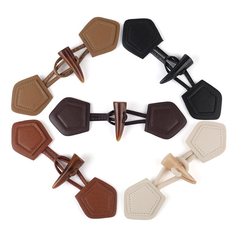 Модная роговая пуговица Красивая смоляная роговая пуговица Зимнее пальто Пуговицы Одежда Плащ Швейные принадлежности