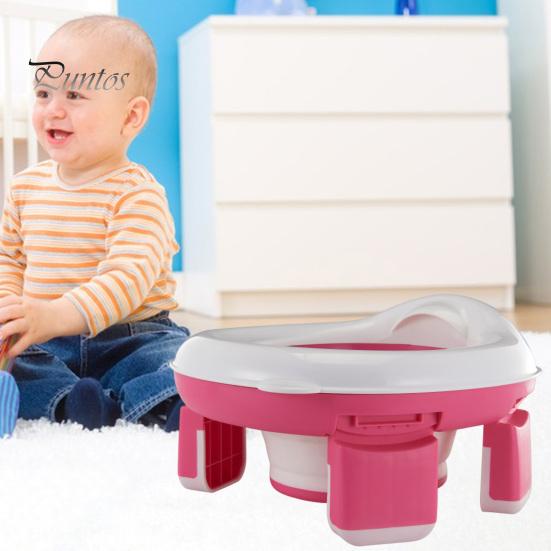 Portable Baby Seat Safe Toilet Comfortable Convenient Foldable Design Wide Application Baby Toilet For Travel