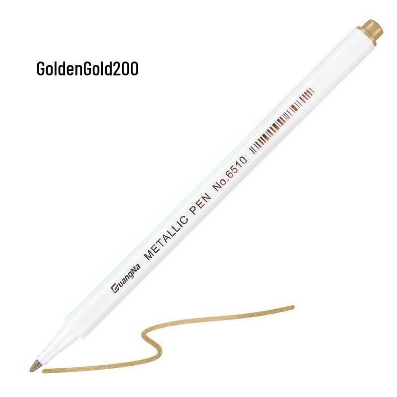 Металлическая ручка-подпись Guangna 6510 - Ручка с жестким наконечником для акварели и контура для рисования и дизайна