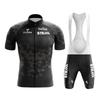Mens Cycling Jersey Short Sleeve Set Breathable Quick-Dry Bike Apparel Road Mountain Riding