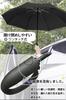 Rain Folding Automatic Super Water High Folding Wind Wind Easy To Open and Carabiner Type Strong and Protects Against Rainy Suitable for Typhoon and