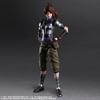 SQUARE ENIX Final Fantasy VII Remake PLAY ARTS Kai Jessie Bike SET PVC Painted Movable Figure &