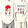 David Bowie For Fan Gift Tshirt Unisex Unisex Harajuku Oversized Unisex Short Sleeve Streetwear High Quality Couples Hot Product
