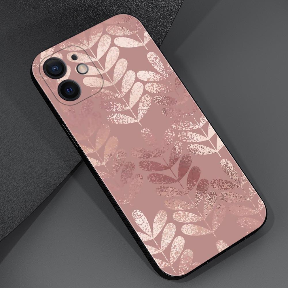 Силиконовый чехол с красивым розовым изображением для Apple iPhone 14 14 13 12 11 Pro Max XS Max XR X 7 8 Plus 13 12 Mini 6S Shell