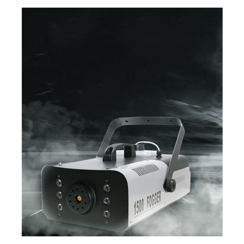 Portable Halloween Fog Machine, 1200W/1500W LED Smoke Machine with Constant Temperature for Weddings and Stage Effects (Colorful Model)