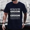Team Groom Squad T-shirt Engagement Wedding Graphic Y2k Evg Tops Best Man Blouses Boyfriend Single Farewell Bachelor Party Tees