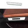 For BMW 5 Series 2011-2017 Silver Titanium Seat Memory Button Switch Cover Trim
