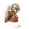 Antique Vintage Zodiac Armillary Brass Sphere Globe Astrology Horoscope Signs