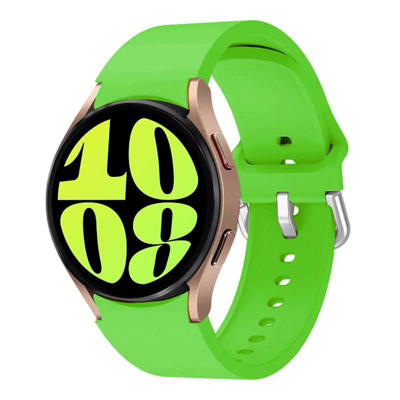 Силиконовый ремешок для Samsung Galaxy Watch 7/6/5/4 44мм 40мм/5 Pro 45мм Браслет Galaxy Watch 4/6 Classic 47мм 43мм 46мм 42мм Ремешок