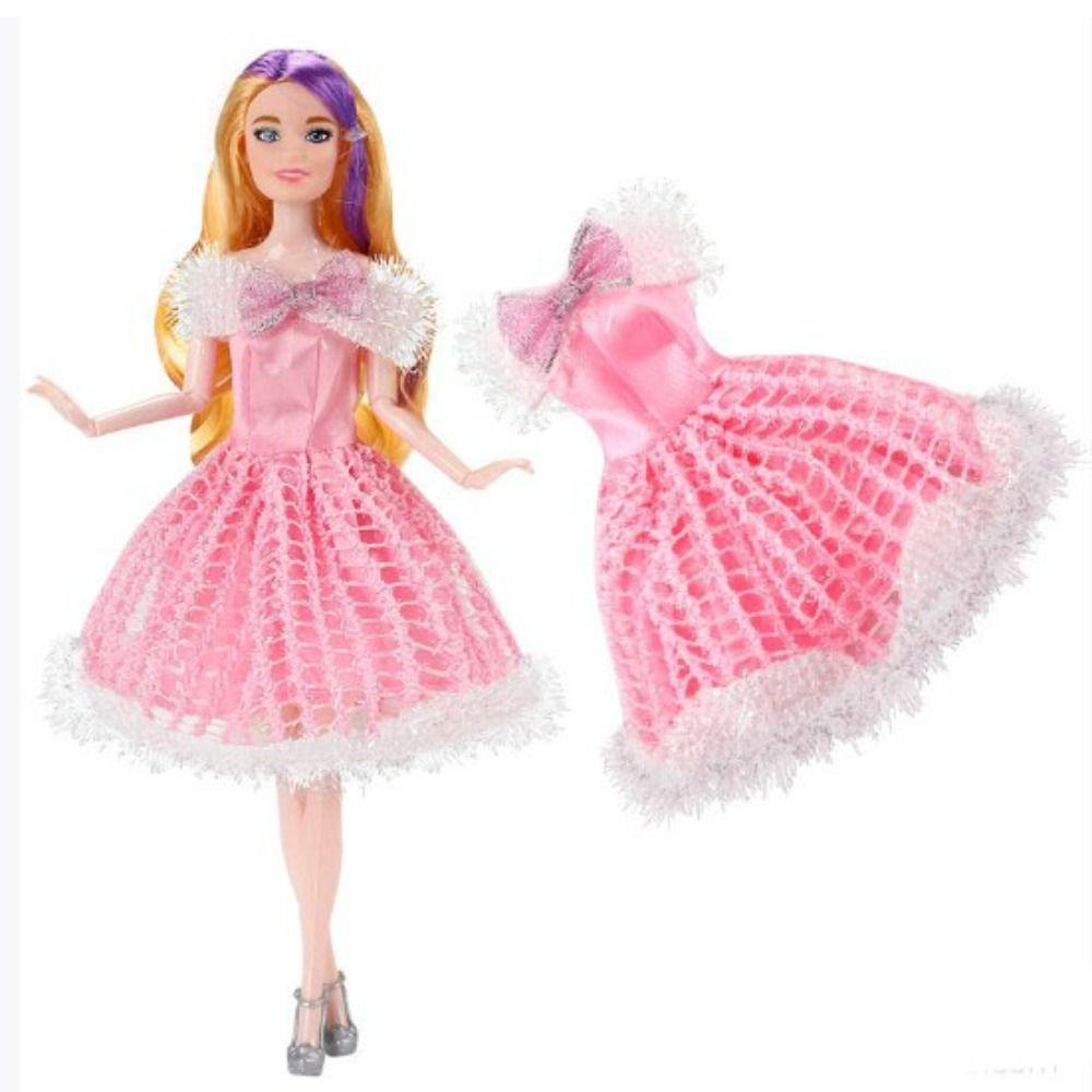 Модная Кукла Элегантная Вечерняя Одежда для 30см Куклы/для 1/6 BJD Кукол/для 11.5" Кукол DIY Аксессуары