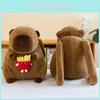 Cute Flower Capybara Burger French Fries Rabbit Decorative Backpack Plush