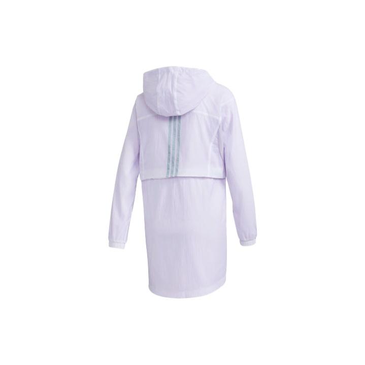 adidas Neo Solid Color Длинное Пальто Женское Пальто Белое FN6432