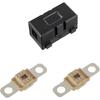 Midi Fuse Holder and 2 High Current Fuses for Cars, Trucks, Vehicles (100 Amp)