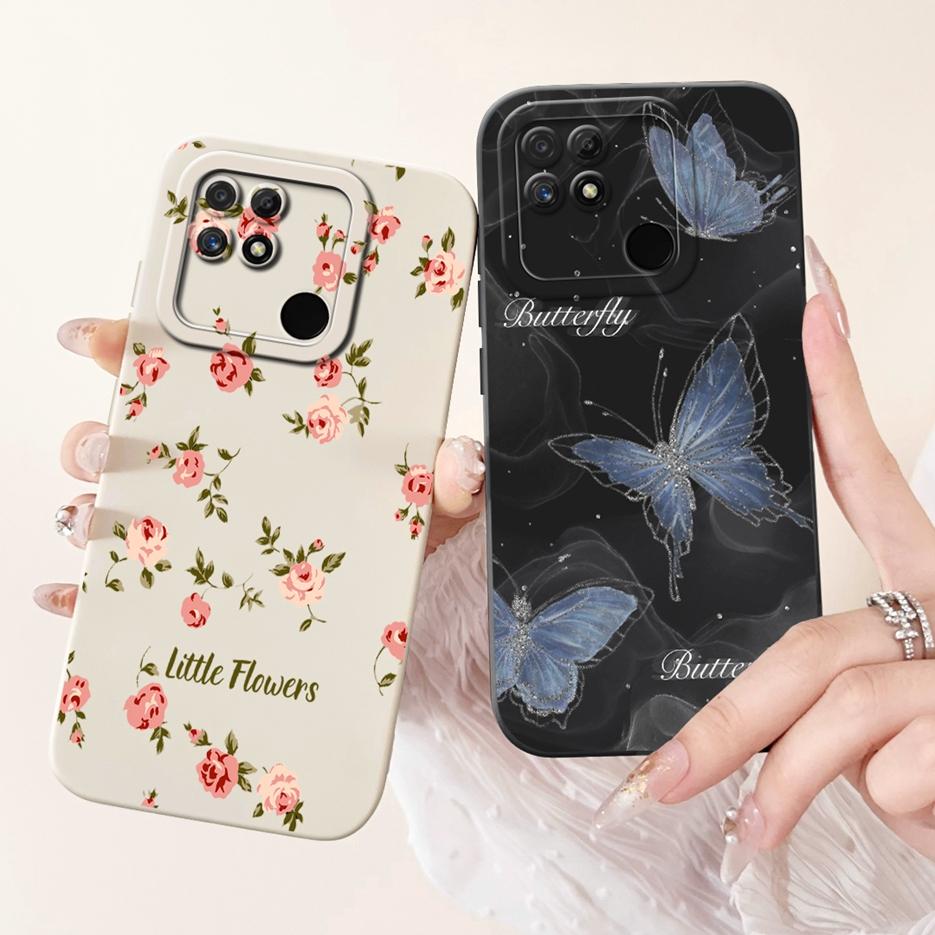 Чехол для Realme Narzo 50A RMX3430 Роскошный чехол с рисунком "Конфеты" Мягкий силиконовый чехол для телефона Для Realme Narzo 50i Narzo50 A Чехол