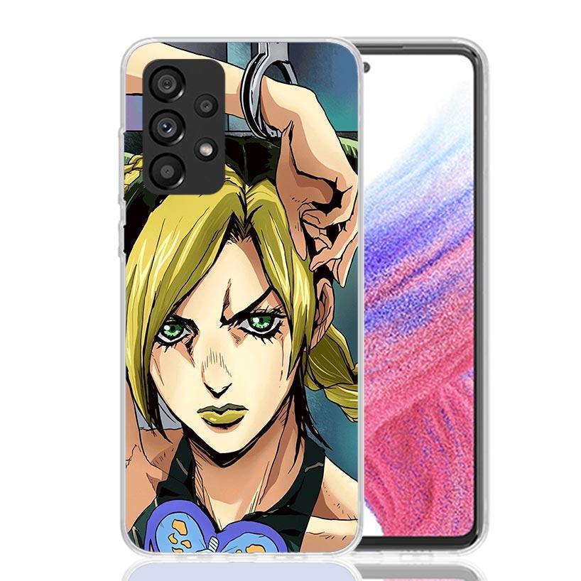 Чехол для телефона JoJo's Bizarre Adventure Джолин Куджо для Samsung Galaxy A17 A16 A14 A15 A13 A57 A56 A54 A55 A53 A37 A36 A34 A35 A33