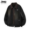 Мужская куртка JEEP SPIRIT с цветными блоками и отложным воротником