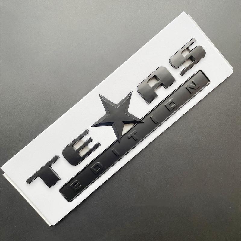 3D ABS Black Chrome Car Letters For Jeep Renegade Wrangler Patriot Texas Edition Logo Emblem Badge Trunk Sticker Accessories ALV1