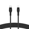 USB-C/Lightning Patch Cable - Belkin - 2m - Black - Silicone - MFI Certified