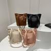 Single Color Solid Shoulder Underarm Square Bag Handbag Women Fashion Gifts