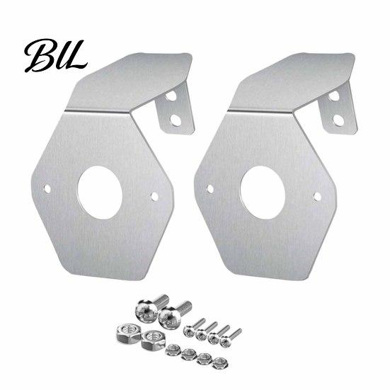 Watermelon Light Mounting Bracket 2Pcs Brackets for Partsam, 304 Stainless Steel Mirror Turn Signal Universal Lamp Angled Holder Trucks Trailers,
