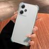 Чехол для Xiaomi Redmi 12 5G Ударопрочный Бампер с Подушками Безопасности Матовый Полупрозрачный Чехол