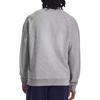 Under Armour Мужская толстовка Ua Rival Fleece Crew Solid Color с длинным рукавом, серая 1379755-025