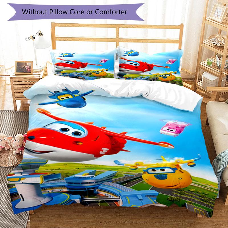Train Adventure: Titipo's Journey 3‑Piece Bedding Set,Soft Duvet Cover with 33 Pillowcases,Multi‑Scene Home Dorm Use,Ideal Gift for Birthday & Holiday