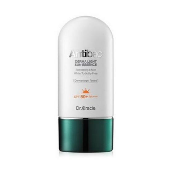 Dr.Oracle Anti-Bac Derma Light Sun Essence SPF50+ PA+++ Lightweight UV Protection & Soothing Care 60ml