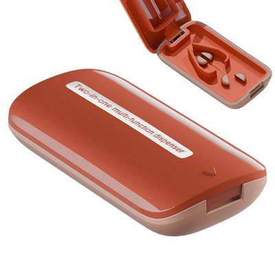 Портативная таблетница-делитель с отсеком для хранения, резак для лекарств, профессиональный делитель таблеток для разрезания маленьких, больших или крошечных таблеток