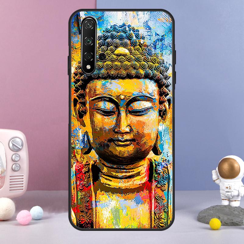 Buddha For Huawei Nova 12i 12s 11i 8i 7i 9 10 SE Y60 Y61 Y70 Y72 Y73 Y90 Y91 P20 P30 P40 Lite Case