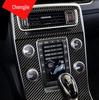 Отделка салона из углеродного волокна для Volvo S60L/V60: Наклейки на рычаг переключения передач, стеклоподъемники и воздуховоды